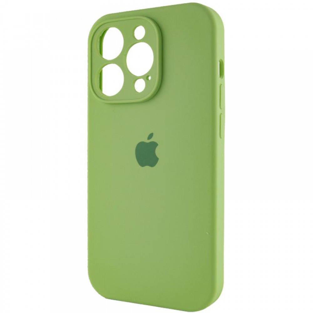 Чехол Silicone Case Full Camera Protective (AA) для Apple iPhone 15 Pro (6.1")