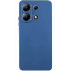 Чохол Silicone Cover Lakshmi Full Camera (AA) для Xiaomi Redmi Note 13 5G Синій / Navy Blue