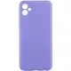 Чохол Silicone Cover Lakshmi Full Camera (AAA) для Samsung Galaxy A04e Бузковий / Dasheen