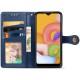 Шкіряний чохол-книжка GETMAN Gallant (PU) для Motorola Moto G85 Синій
