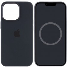 Чохол Silicone case (AAA) with Magsafe and Animation для Apple iPhone 13 Pro Max (6.7") Чорний / Midnight