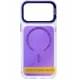 Чохол TPU+PC Jewel Sparkle with MagSafe для Apple iPhone 16 (6.1") Lavender Glitter