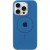 Чохол Silicone Case Full Protective (AA) with MagSafe для Apple iPhone 15 Pro (6.1") Синій / Denim Blue
