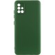 Чохол Silicone Cover Lakshmi Full Camera (AA) для Samsung Galaxy A51 Зелений / Dark green