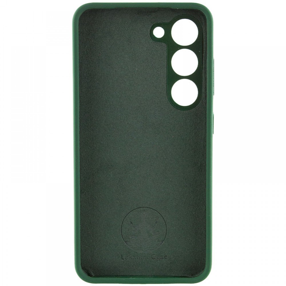 Чохол Silicone Cover Lakshmi Full Camera (AAA) для Samsung Galaxy S22 Зелений / Cyprus Green