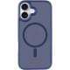 TPU+PC чохол Metal Buttons with MagSafe для Apple iPhone 17 (6.3") Синій / Navy Blue