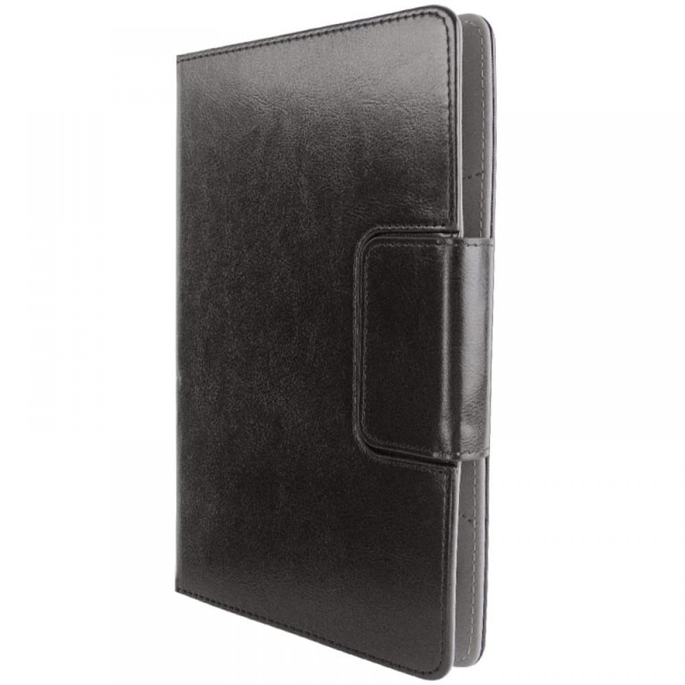 Универсальный кожаный чехол-книжка для планшета 7-8"