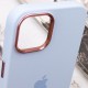 Чехол Silicone Case Metal Buttons (AA) для Apple iPhone 12 Pro Max (6.7")