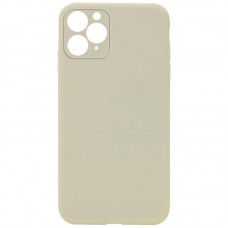Silicone Case Square Full Camera Protective (AA) NOLOGO для Apple iPhone 11 Pro (5.8") Бежевий / Antique White