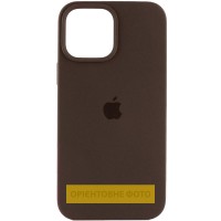 Чохол Silicone Case Full Protective (AA) для Apple iPhone 16e (6.1") Темно-коричневий / Umber