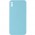 Силіконовий чохол Candy Full Camera для Apple iPhone XS Max (6.5") Бірюзовий / Turquoise