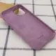 Чохол Silicone Case Full Protective (AA) для Apple iPhone 12 Pro Max (6.7") Ліловий / Lilac Pride