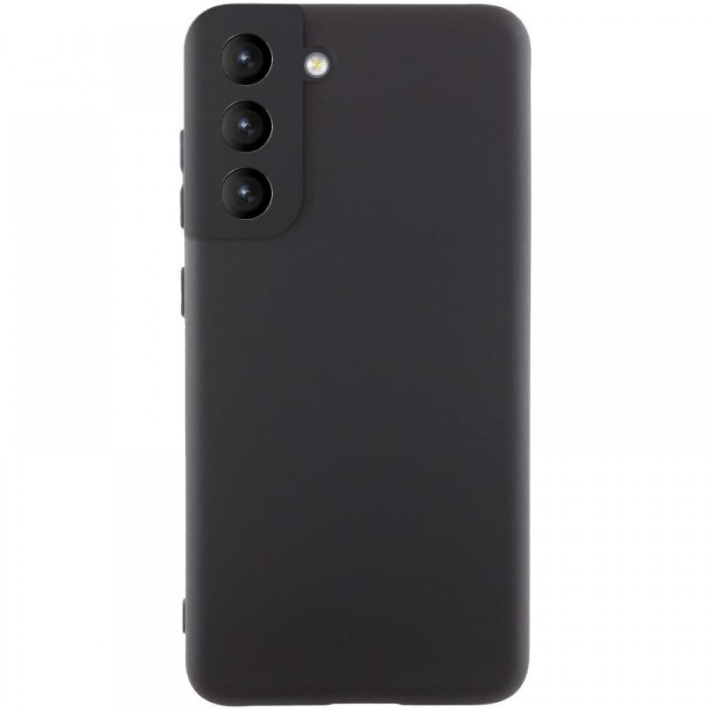 Чохол Silicone Cover Ummi Lakshmi Full Camera (AA) для Samsung Galaxy S21 FE Чорний / Black
