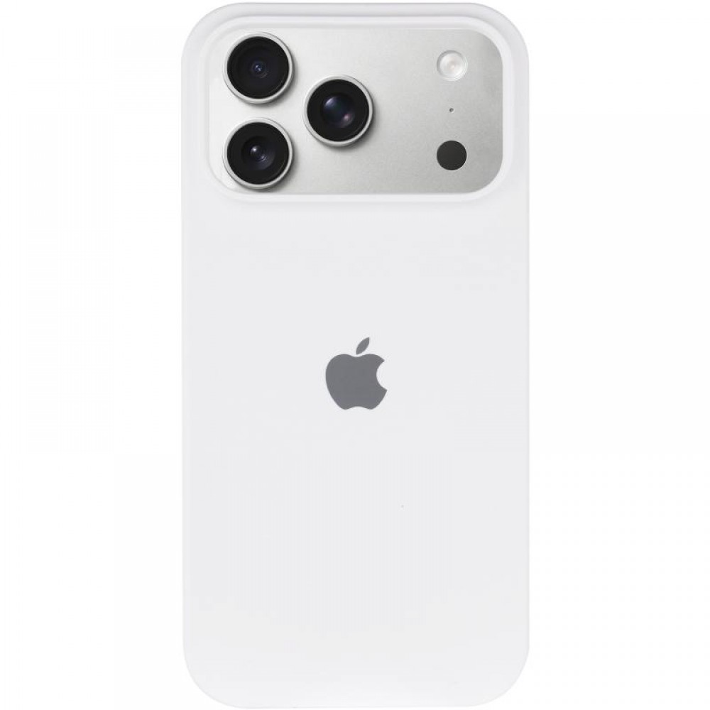 Чохол Silicone Case Full Protective (AA) для Apple iPhone 17 Pro (6.3") Білий / White