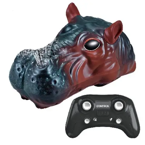 Човен на радіокеруванні SHT 3736AD Hippopotamus 2.4G Black / Brown