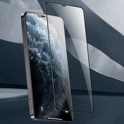 Захисне скло Remax 3D (GL-27) для Apple iPhone 12 Pro Max (6.7") Чорний