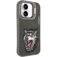 TPU+PC чохол Friends для Apple iPhone 16 (6.1") Grey Wolf