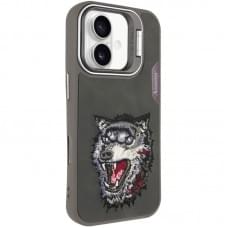 TPU+PC чохол Friends для Apple iPhone 16 (6.1") Grey Wolf
