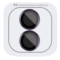 Захисне скло Metal Classic на камеру (у упак.) для Apple iPhone 16 (6.1") / 16 Plus (6.7") Чорний / Black