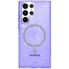 Чохол TPU Eclipse Sparkle (MagFit) для Samsung Galaxy S26 Ultra Purple