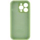 Чохол Silicone Case Full Camera Protective (AA) для Apple iPhone 14 Pro (6.1") М'ятний / Mint