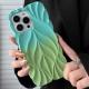 TPU чохол Leaf для Apple iPhone 15 Pro (6.1") Marine Green / Mint