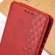 Шкіряний чохол-книжка GETMAN Cubic (PU) для Xiaomi Redmi Note 14 5G Червоний