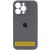 Чохол Silicone Case Full Camera Protective (AA) для Apple iPhone 17 Pro (6.3") Сірий / Dark Gray