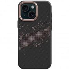 TPU чохол Monzo (MagFit) для Apple iPhone 15 (6.1") Titanium gold