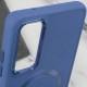 TPU чохол Bonbon Metal Style with MagSafe для Samsung Galaxy A55 Синій / Denim Blue