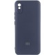 Чохол Silicone Cover Lakshmi Full Camera (AAA) with Logo для Xiaomi Redmi 9A Темно-синій / Midnight blue