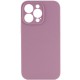 Чохол Silicone Case Full Camera Protective (AA) NO LOGO для Apple iPhone 16 Pro Max (6.9") Ліловий / Lilac Pride