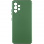 Чохол Silicone Cover Lakshmi Full Camera (A) для Samsung Galaxy A32 4G Зелений / Dark green