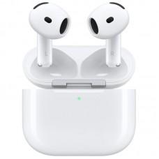 Бездротові TWS навушники Airpods 4 ANC USB-C Wireless Charging Case for Apple (AAA) White