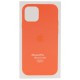 Чохол Silicone case (AAA) full with Magsafe and Animation для Apple iPhone 12 Pro / 12 (6.1") Помаранчевий / Pink citrus