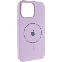 Чохол Silicone Case Full Protective (AA) V2 with MagSafe для Apple iPhone 14 (6.1") Бузковий / Lilac
