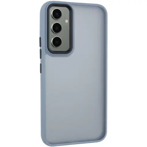 Чохол TPU+PC Lyon Frosted для Samsung Galaxy S25 / S24 Sierra Blue