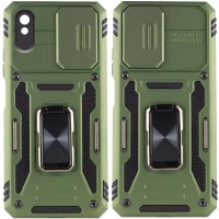 Ударостійкий чохол Camshield Army Ring для Xiaomi Redmi 9A Оливковий / Army Green