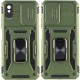 Ударостійкий чохол Camshield Army Ring для Xiaomi Redmi 9A Оливковий / Army Green