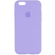 Чохол Silicone Case Full Protective (AA) для Apple iPhone 6/6s (4.7") Бузковий / Dasheen