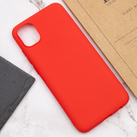 Силіконовий чохол Candy для Samsung Galaxy A04e Червоний