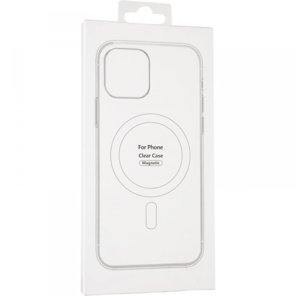 Чохол TPU Clear Case with MagSafe для Apple iPhone 15 Pro (6.1") Clear