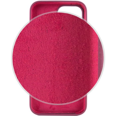Чохол Silicone Case Full Protective (AA) для Apple iPhone 16 Pro (6.3") Бордовий / Plum
