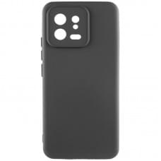 Чохол TPU GETMAN Liquid Silk Full Camera для Xiaomi 13 Чорний / Black