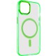 Чохол TPU Iris with MagSafe для Apple iPhone 14 (6.1") Салатовий