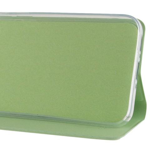 Шкіряний чохол-книжка GETMAN Elegant (PU) для Xiaomi Redmi 13 4G / Poco M6 4G М'ятний