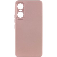 Чохол Silicone Cover Lakshmi Full Camera (A) для Tecno Pop 6 Pro Рожевий / Pink Sand