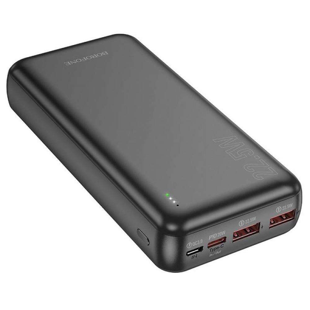 Портативний ЗП Power Bank Borofone BJ38A 22.5W+PD20W 20000 mAh Black