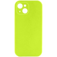 Чохол Silicone Case Full Camera Protective (AA) NO LOGO для Apple iPhone 14 (6.1") Кислотно-зелений / Acid Green