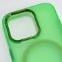 Чохол TPU+PC Lily with MagSafe для Apple iPhone 15 Pro Max (6.7") Neon Green